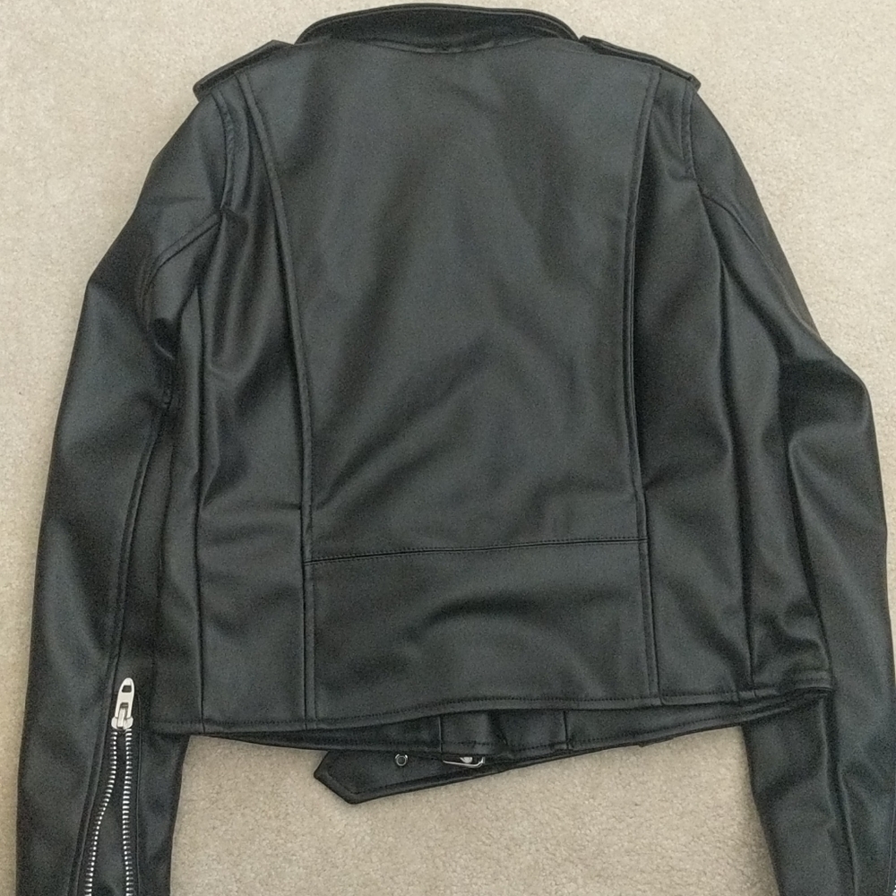 Zara faux leather jacket perfect condition - Picture 3 of 4